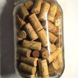 100 Wine Corks for crafts decor vase